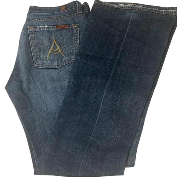 7 for all Mankind Size 25 A Pocket - Picture 1 of 9